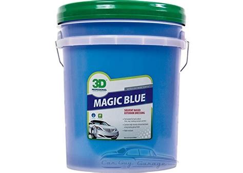 Peacock blue magic vehicle rinse